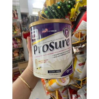 Sữa Bột Prosure Hương Vani Lon 380g - Cho bệnh nhân ung thư