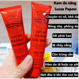 Kem đa năng Lucas Papaw đu đủ, 25g