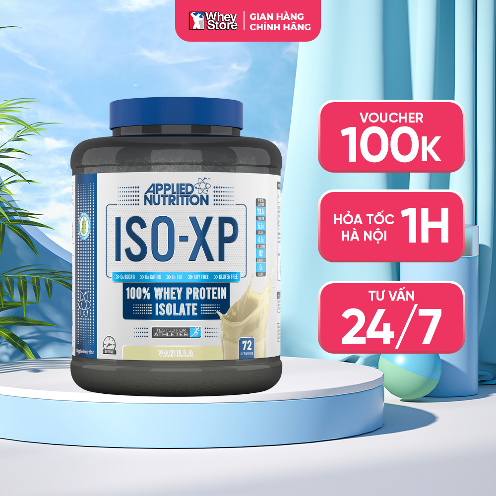 Sữa Tăng Cơ Applied ISO XP Whey Protein Isolate 1.8kg Chính Hãng