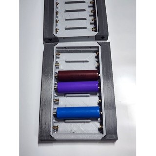 Khay pin x7 - 18650, 21700 (kết nối dòng cao, chống oxy hóa)