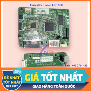 Board Main Card Formatter Canon LBP 3300 | Bo USB Zin Bóc Máy