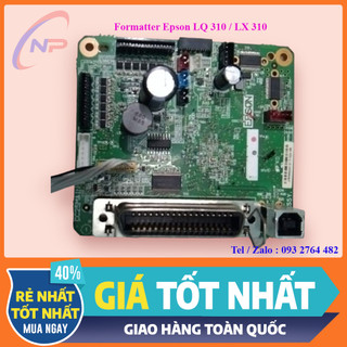 Main card formatter máy in kim epson lq 310 giá rẻ - board formater lq310 zin bóc máy