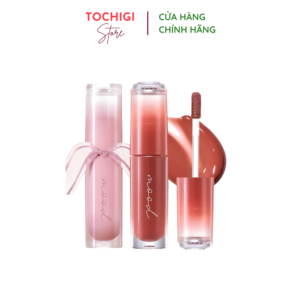 Son Tint Bóng Peripera Ink Mood Glowy Tint 4g Ngọt Ngào Căng Bóng Mềm Mượt