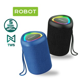 Loa Bluetooth Mini ROBOT RB120 Công Suất 5W Đèn Led RGB Hỗ Trợ Kết Nối Thẻ Nhớ