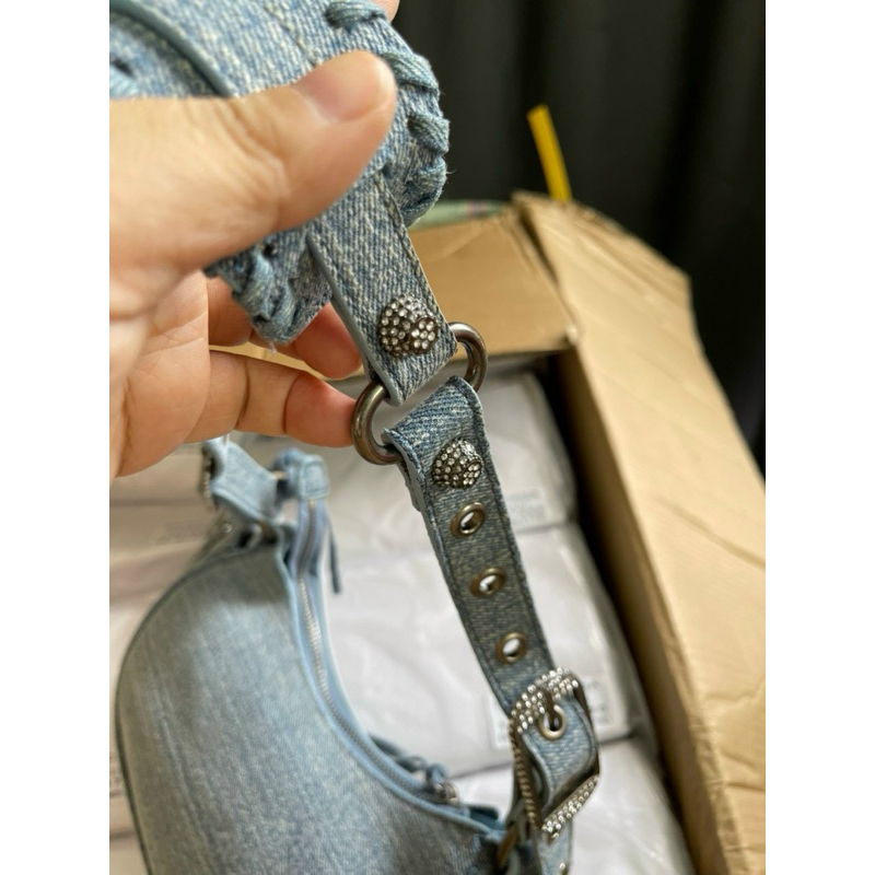 Túi xách balen đính đá bản súp víp