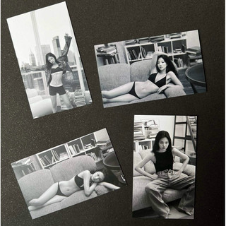 [SẴN] Card Des Jennie BLACKPINK size 9x5.4cm (ĐỌC KỸ MÔ TẢ)