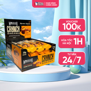 Combo Bánh Warrior Crunch Protein Bar Chính Hãng