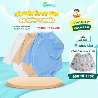Body Chip Dài Tay BAFABY Chất Cotton Co Giãn Mềm Mịn Cho Bé Trai Bé Gái Từ Sơ Sinh đDDến 6 Tháng Tuổi -364