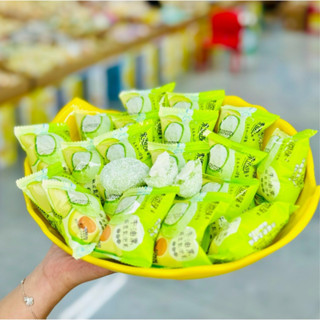 Bánh mochi kem lạnh nhân vị hoa quả nhiều vị ít ngọt ăn sáng, bữa phụ, tiếp khách tiện lợi ăn vặt healthy