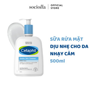 Sữa Rửa Mặt Dịu Nhẹ Cetaphil Gentle Skin Cleaner 500ml