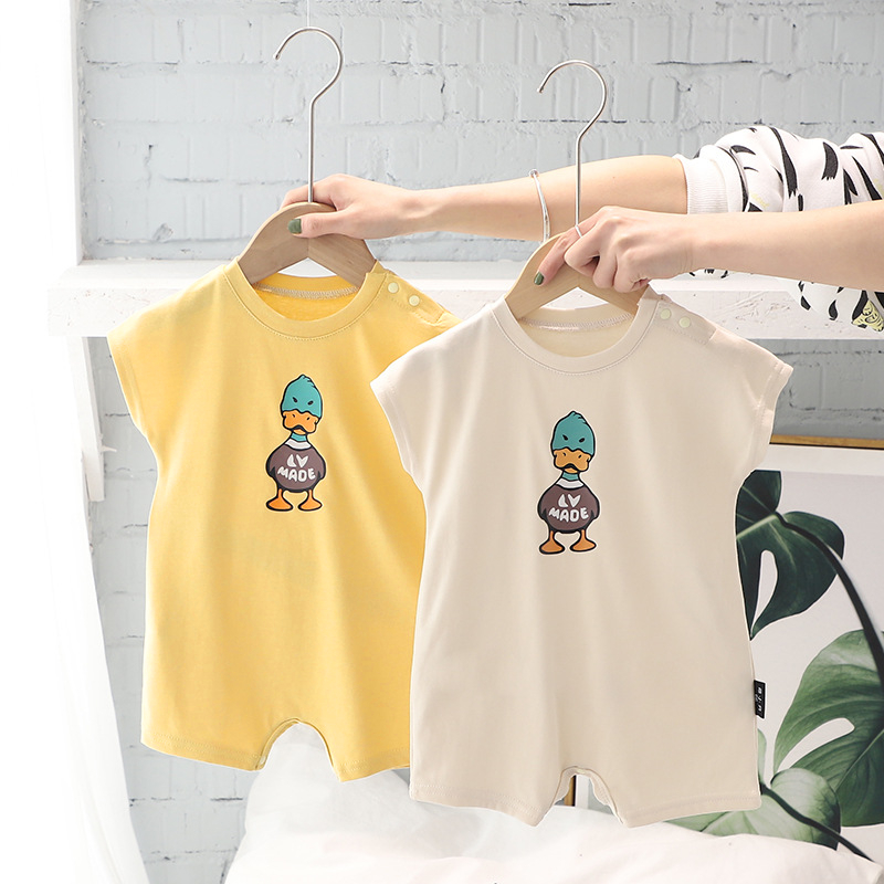 Body Đùi Đáng Yêu Cho Bé, Bộ Liền Thân Cộc Tay Chất Thun Lạnh Thoáng Mát, Bodysuit Sơ Sinh 3-12kg