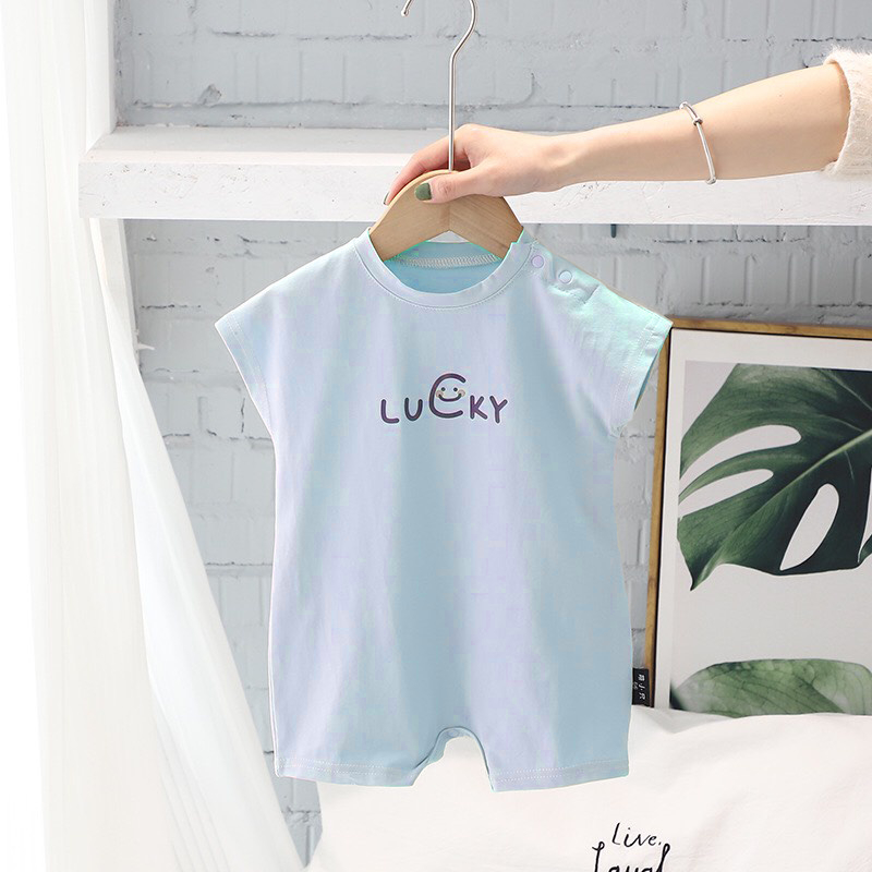 Body Đùi Đáng Yêu Cho Bé, Bộ Liền Thân Cộc Tay Chất Thun Lạnh Thoáng Mát, Bodysuit Sơ Sinh 3-12kg