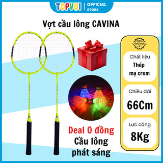 Vợt cầu lông CAVINA LIÊN HIỆP THÀNH cao cấp chính hãng, Vợt căng 8kg làm bằng hợp kim nhôm bền, đẹp