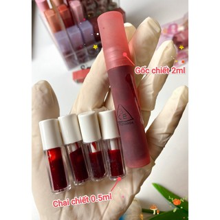  Son 3CE Blur Water Tint Full Màu - son chiết nhà an