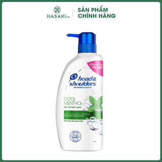 Dầu Gội Head & Shoulders Bạc Hà Mát Lạnh Cool Menthol Hasaki Sản Phẩm Chính Hãng