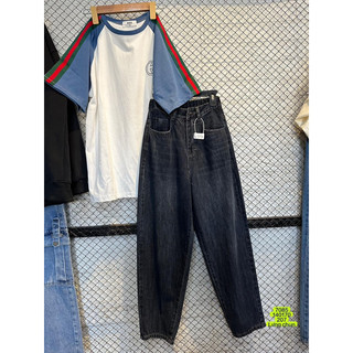Baggy Jeans Lưng Cao Xám Khói
