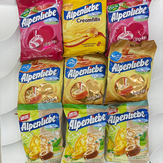 Kẹo béo cứng mềm alpenliebe các vị gói nhỏ