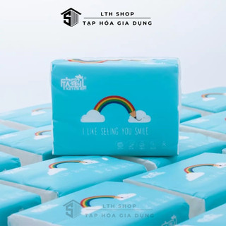Giấy ăn cầu vồng cao cấp siêu dai, siêu mềm mịn lth shop
