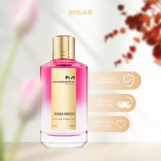 Nước hoa unisex mancera roses greedy - dung tích 10ml ⚡hàng chính hãng⚡