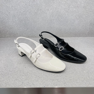 Giày búp bê quai đan đế cao 5cm cực xinh