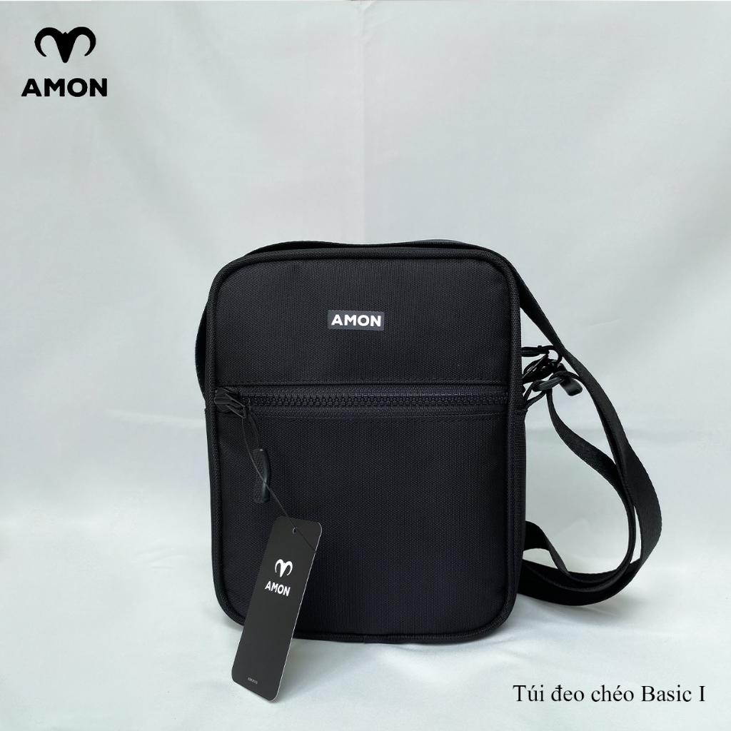 Túi Đeo Chéo Nam Nữ Đơn Giản Basic I - Vải Polyeste cao cấp Trượt Nước - AMON