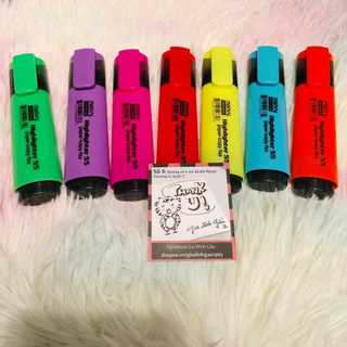 Marvy- bst bút light sáng/ bút dạ quang marvy 12 màu mực pastel + neon - lẻ và bộ ♥ bút highlight thân thấp