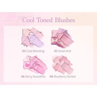 Má hồng Dasique Blending Mood Cheek, Dasique Soft Blur Cheek
