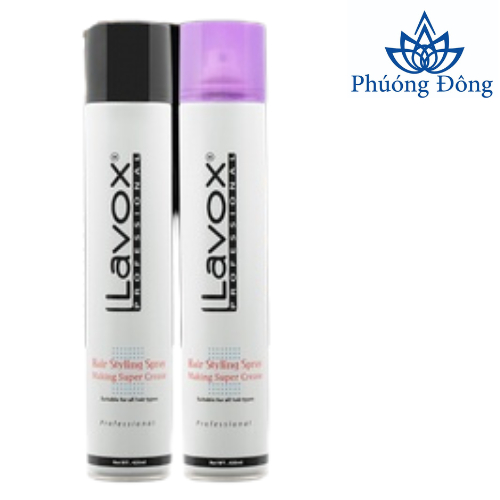 Keo xịt tóc Lavox 420ml