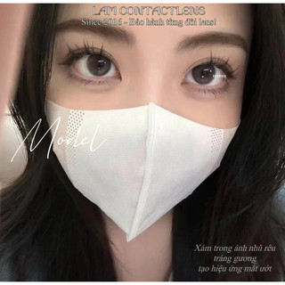 Kính áp tròng xám trong tự nhiên