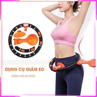 Vòng lắc eo giảm mỡ tự động nhập khẩu - Chính hãng HuLa Hoop chỉnh cân nặng vòng eo - shopthienan03012