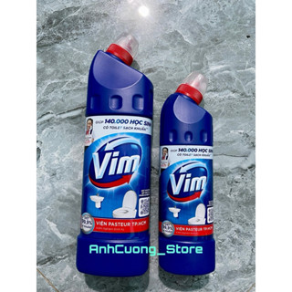  Nước tẩy rửa bồn cầu Vim diệt khuẩn chai 500ml và 880ml- 