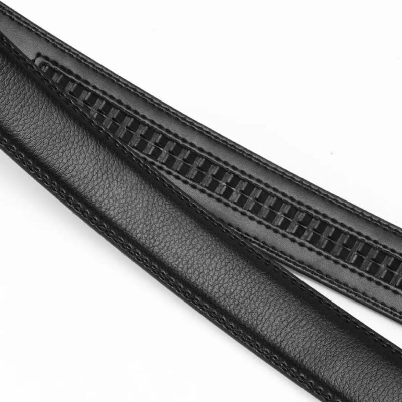 Thắt Lưng Nam Nử Da Thật TM33 bản 3.1cm khoá tự động giả kim sành điệu