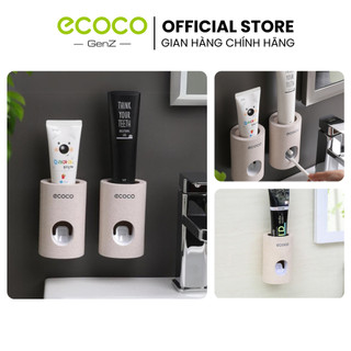 Bộ nhả kem đánh răng ecoco lúa mạch cao cấp 1703