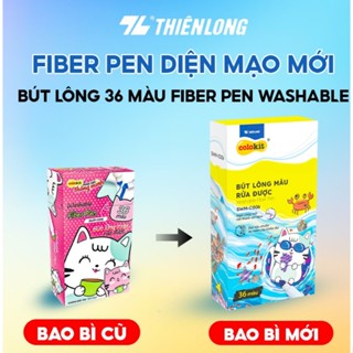 BÚT LÔNG MÀU Fiber Pen Colokit , 36 Màu, Bút Viết Calligraphy, Hán Tự, Thư Pháp