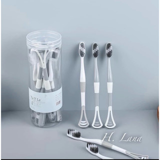 Bàn chải đánh răng kèm tưa lưỡi hộp 8 chiếc