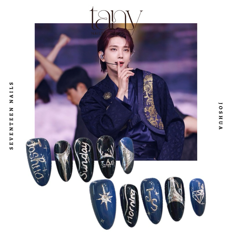 Nailbox Seventeen - Joshua - Đã bao gồm bộ dụng cụ gắn nailbox