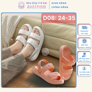 Giày trẻ em trắng êm chân chống trượt cho bé gái 2 - 12 tuổi 