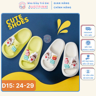 Dép trẻ em êm chân chống trượt cho bé trai bé gái 2 - 5 tuổi