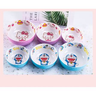 🌸CHÉN BÁT TÔ TRÒN HELLO KITTY DOREMON