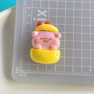 Charm đồ ăn hình heo đáng yêu (HTN - MS17)