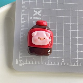 Charm đồ ăn hình heo đáng yêu (HTN - MS17)