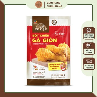 Bột Chiên Gà Giòn hiệu xe đạp loại 150g, bột chiên giòn không chất bảo quản, không cholesterol