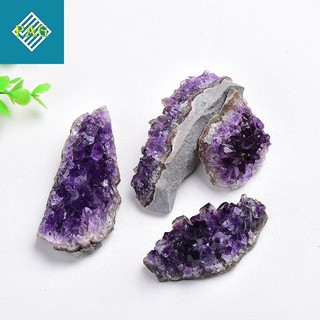 Tinh thể thach anh tím dùng trang trí, sưu tầm, làm đồ decor, thanh tẩy năng lượng