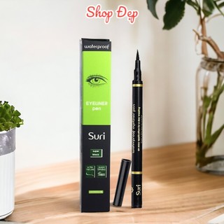 Bút Kẻ Mắt Nét Siêu Mảnh Không Trôi Suri Waterproof Eyeliner Pen