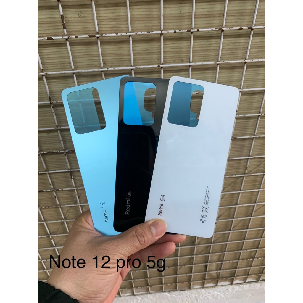 Nắp lưng redmi note 12 pro 5G