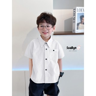  Bộ Cộc Tay Bé Trai Bộ Sơ Mi Bé Trai Phong Cách Hàn Quốc Hàng Thiết MyaKids 