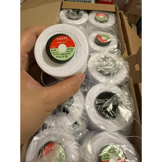 Chỉ cost trắng và đen,các màu sợi tex 27,cuộn 5000m