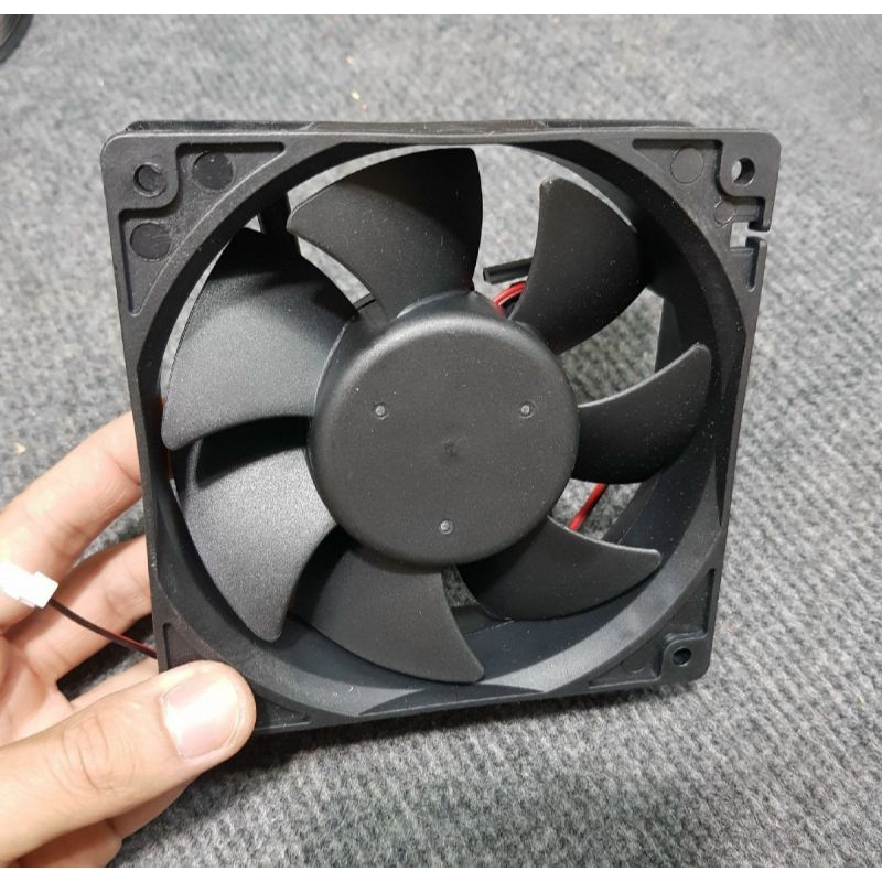 quạt máy hàn 24v vuông 9×9cm