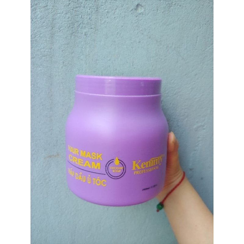 Hấp Ủ Tóc Kenmy Coconut Siêu Mượt 1000ml