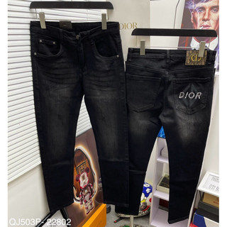 Quần bò DIOR trơn LG túi sau 2325